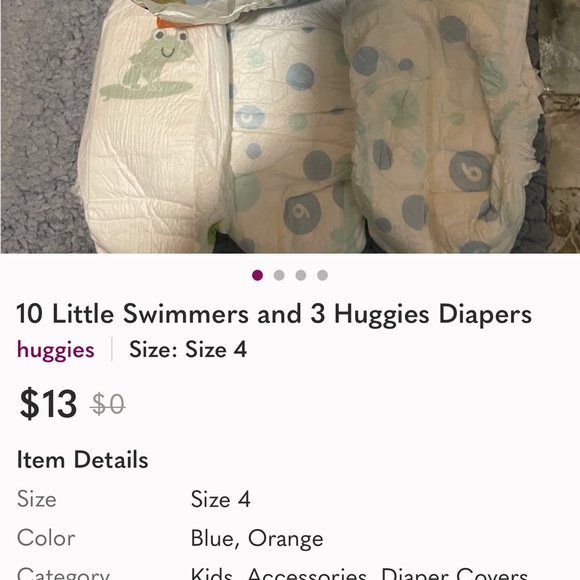 Bundle of 3 items:  pants/top outfit 24 months, brown boots, and Lil Swimmies - Picture 2 of 3